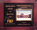 Excellence Award In Masonry