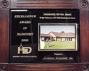 Excellence Award In Masonry